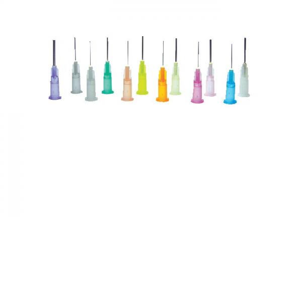 Single thread metal tip needle
